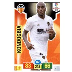 Kondogbia Valencia 312 Adrenalyn XL La Liga Santander 2018-19