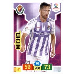 Míchel Valladolid 332 Adrenalyn XL La Liga Santander 2018-19
