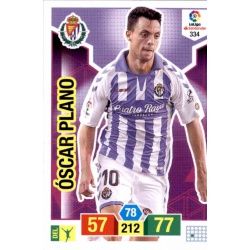 Oscar Plano Valladolid 334 Adrenalyn XL La Liga Santander 2018-19