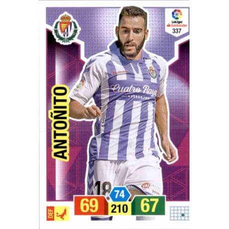 Antoñito Valladolid 337 Adrenalyn XL La Liga Santander 2018-19