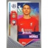 Venta Cromos Darwin Núñez Liverpool Topps Champions League Stickers 2022/23