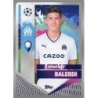 Venta Cromo de Leonardo Balerdi Olympique Marsella Topps Champions League Stickers 2022/23