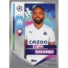 Venta Cromos Cédric Bakambu Olympique Marsella Topps Champions League Stickers 2022/23