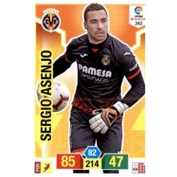 Sergio Asenjo Villareal 343 Adrenalyn XL La Liga Santander 2018-19