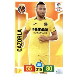 Cazorla Villareal 348 Adrenalyn XL La Liga Santander 2018-19