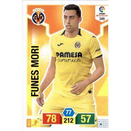 Funes Mori Villareal 349 Adrenalyn XL La Liga Santander 2018-19