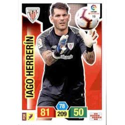 Iago Herrerín Athletic Club 19 Adrenalyn XL La Liga Santander 2018-19