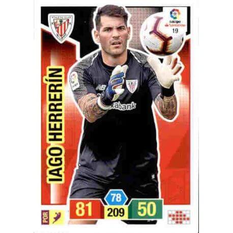 Iago Herrerín Athletic Club 19 Adrenalyn XL La Liga Santander 2018-19