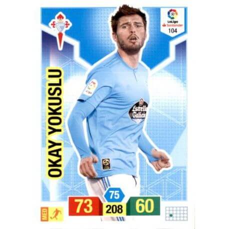 Okay Yokuslu Celta 104 Adrenalyn XL La Liga Santander 2018-19