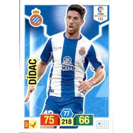 Didac Vila Espanyol 131 Adrenalyn XL La Liga Santander 2018-19