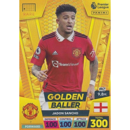 Jadon Sancho Golden Baller Manchester United 7