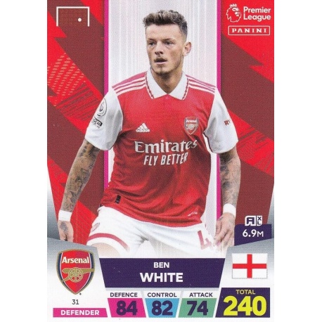 Ben White Arsenal 31