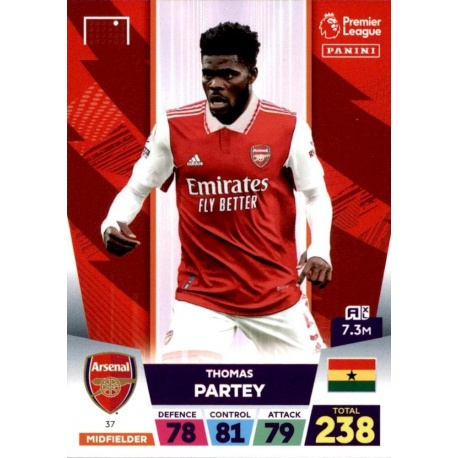 Thomas Partey Arsenal 37