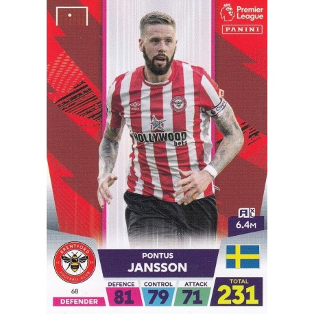 Pontus Jansson Brentford 68