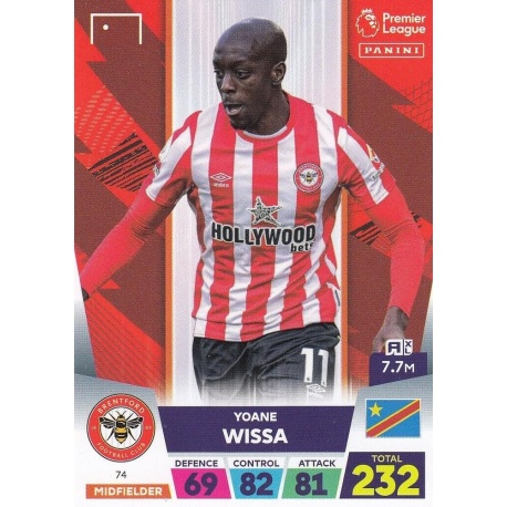 Yoane Wissa Brentford 74