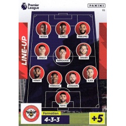 Line-Up Brentford 81
