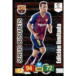 Sergio Busquets Edición Limitada Adrenalyn XL La Liga Santander 2018-19