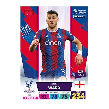 Joel Ward Crystal Palace 120