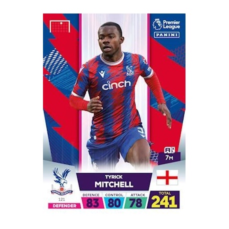 Tyrick Mitchell Crystal Palace 121