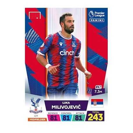 Luka Milivojevic Crystal Palace 124