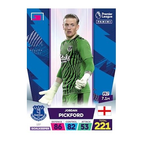 Jordan Pickford Everton 137