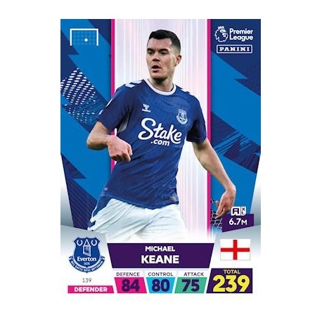 Michael Keane Everton 139