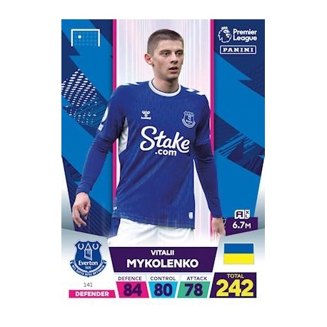 Vitaliy Mykolenko Everton 141