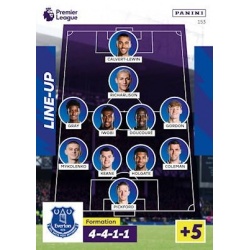 Line-Up Everton 153