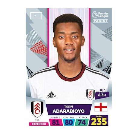 Tosin Adarabioyo Fulham 158