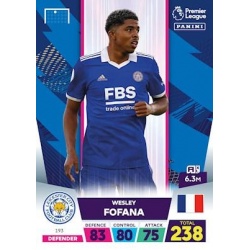 Wesley Fofana Leicester City 193