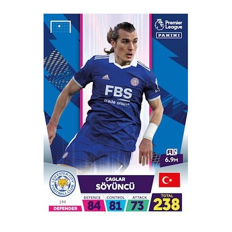 Çağlar Söyuncü Leicester City 194