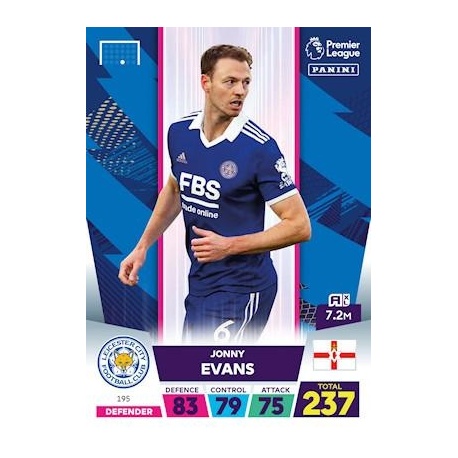 Jonny Evans Leicester City 195