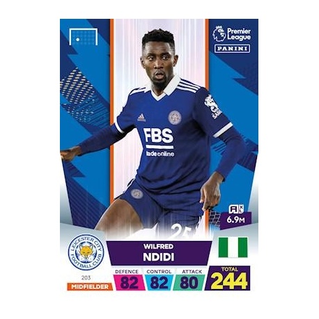 Wilfred Ndidi Leicester City 203