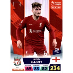 Harvey Elliott Liverpool 219