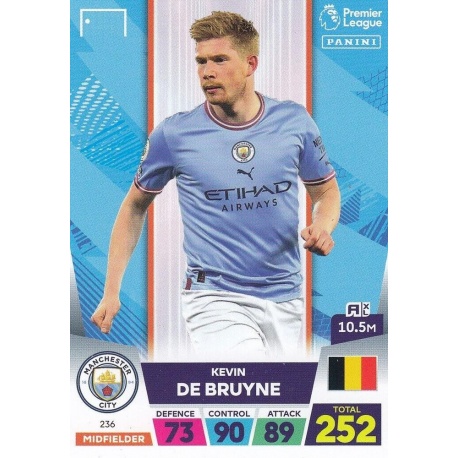 Kevin De Bruyne Manchester City 236