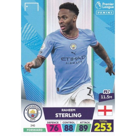 Raheem Sterling Manchester City 240