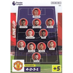 Line-Up Manchester United 261