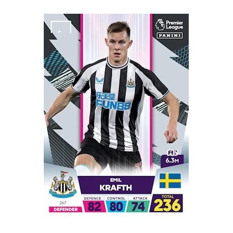 Emil Krafth Newcastle United 267