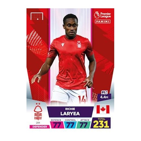Richie Laryea Nottingham Forest 284