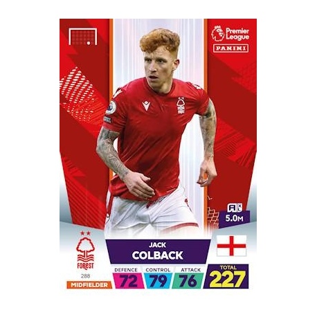 Jack Colback Nottingham Forest 288