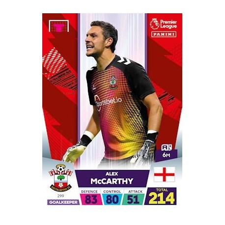 Alex McCarthy Southampton 299