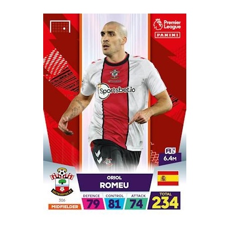 Oriol Romeu Southampton 306