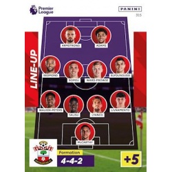 Line-Up Southampton 315