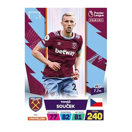 Tomas Soucek West Ham United 346