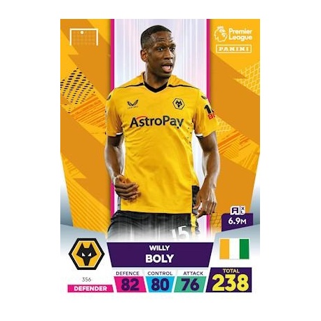 Willy Boly Wolverhampton Wanderers 356