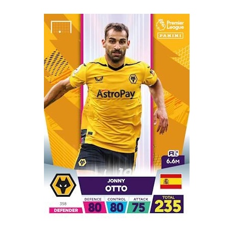 Jonny Otto Wolverhampton Wanderers 358