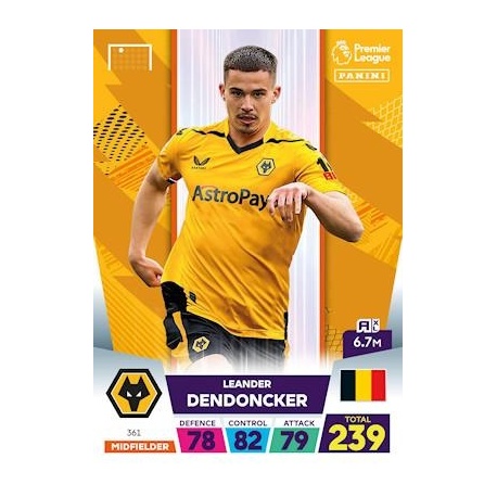 Leander Dendoncker Wolverhampton Wanderers 361