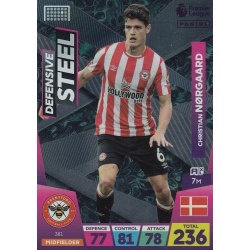 Christian Nørgaard Defensive Steel Brentford 381