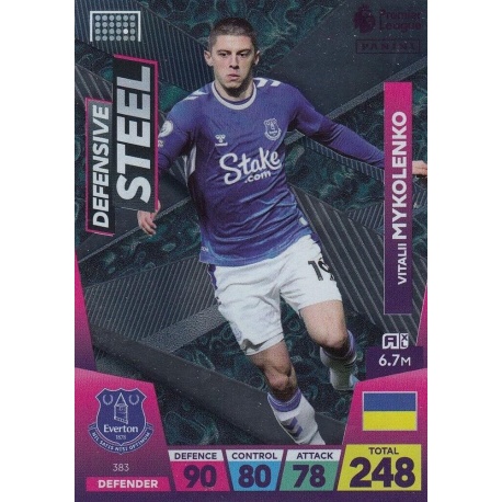 Vitaliy Mykolenko Defensive Steel Everton 383
