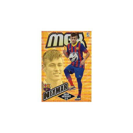 Neymar Mega Héroes Barcelona 401 Megacracks 2013-14